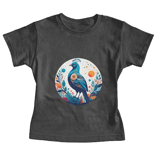 Royal Peacock Baby Tees