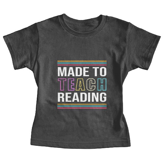 Back To School Reading Teacher Baby Tees
