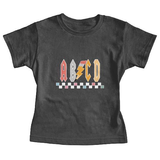 Abcd Teacher Baby Tees, Teacher Appreciation Gift, Kin