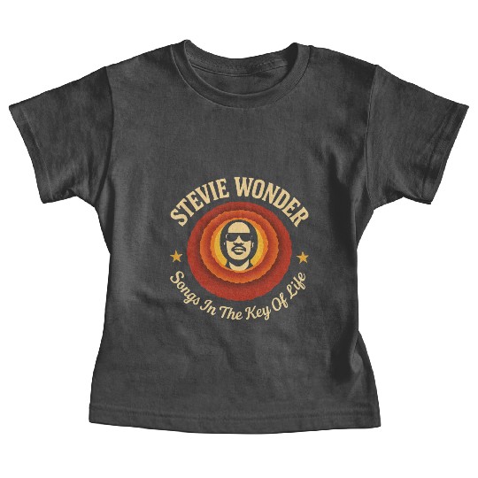 Stevie Wonder Baby Tees rtro vintage Songs in the