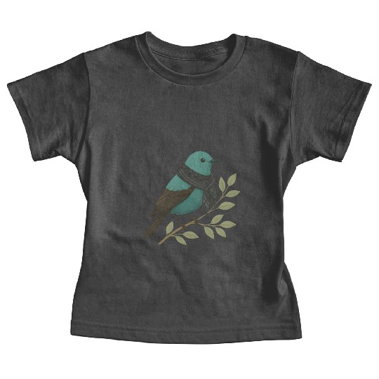 Palestine Sunbird with Keffiyeh and Olive Branch Baby Tees