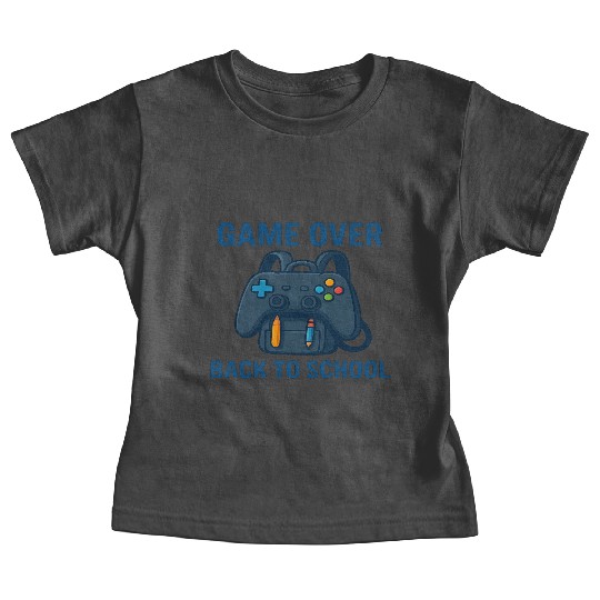 Game Over Retro Backpack Design Baby Tees