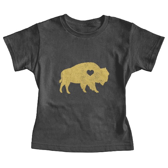 Bison Lover American Buffalo National Park Baby Tees