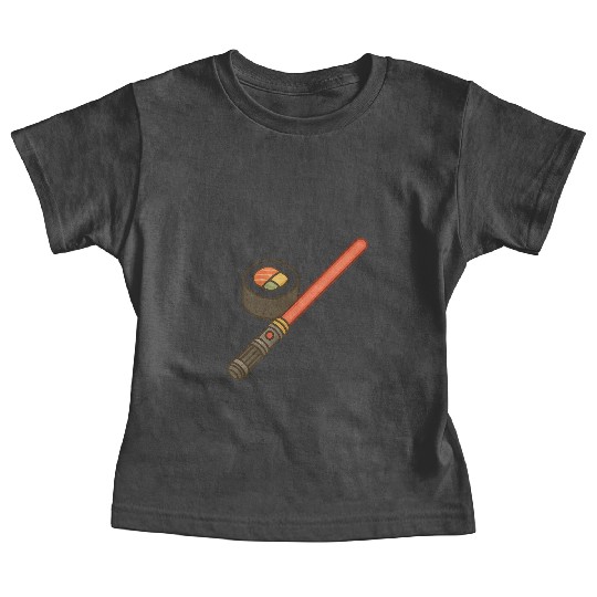 Sushi Ninja Lightsaber Baby Tees