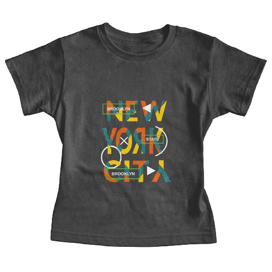 Urban Brooklyn State Love New york city Baby Tees