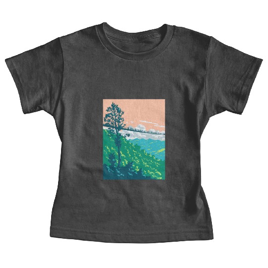 Great Smoky Mountains National Park Gatlinburg WPA Baby Tees