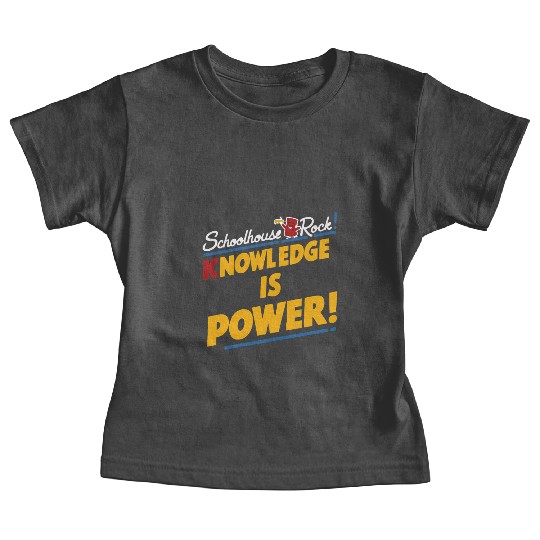Schoolhouse Rock Knowledge is Power Back to School Baby Tees