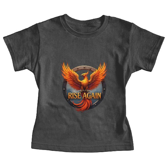 Phoenix Rising Empowerment Design Baby Tees