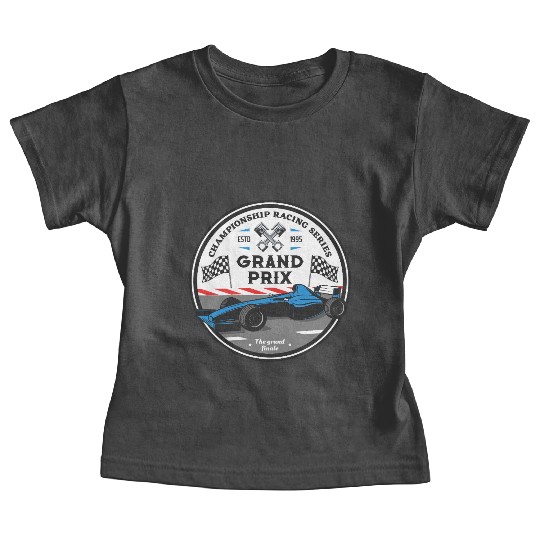 Racing Grand Prix Circle 1995 Baby Tees