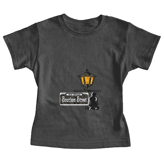 Bourbon Street Saxophonist  Baby Tees