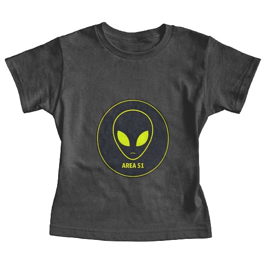 Area 51 Alien Logo Baby Tees