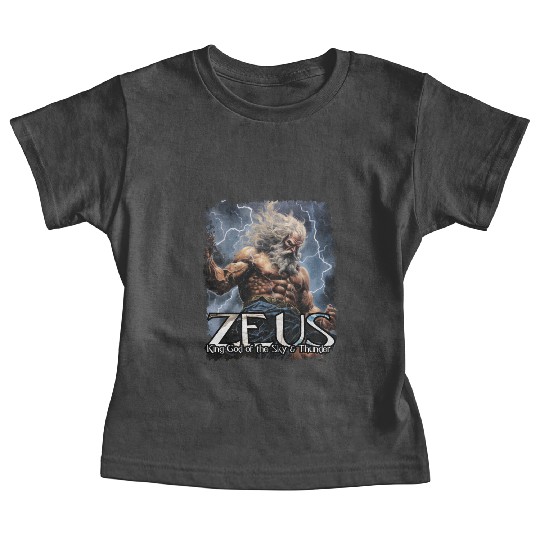 Zeus Thunder God Baby Tees