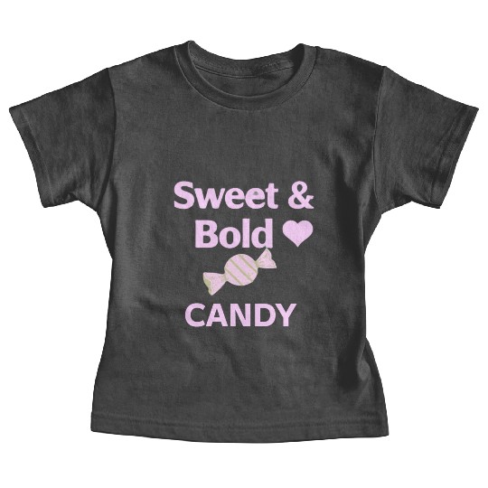 Sweet & Bold  Candy Galaxy Neon Baby Tees Design