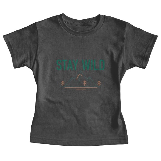 Mountain Wilderness Stay Wild Baby Tees