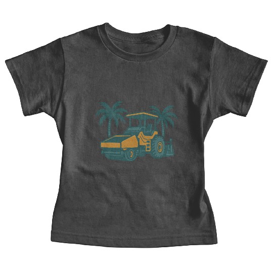 Tropical Golf Course Turf Landscape Baby Tees