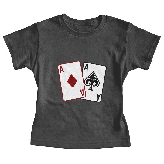 Poker Cards Baby Tees