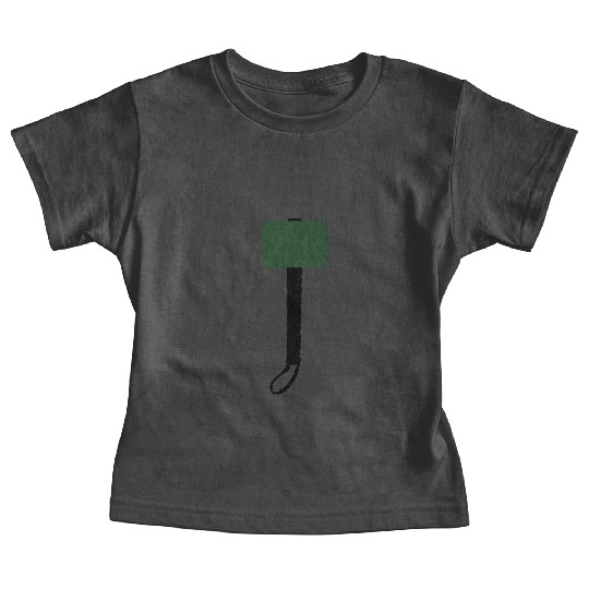 Thor Hammer Silhouette Baby Tees