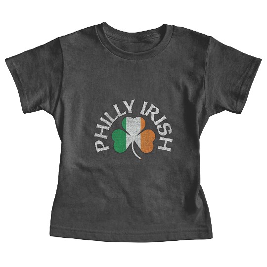 Philly Irish Shamrock Flag Apparel Baby Tees