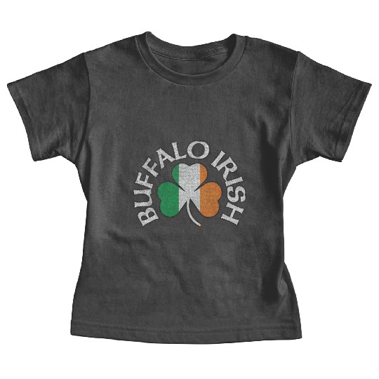 Buffalo Irish Shamrock Flag Clothing Baby Tees