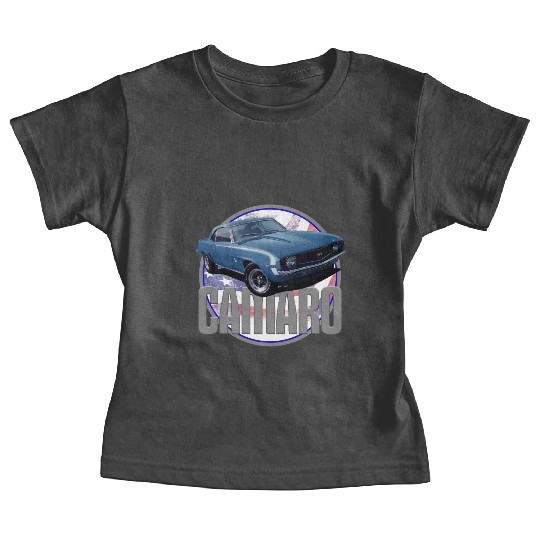 Bold Camaro in Blue Baby Tees