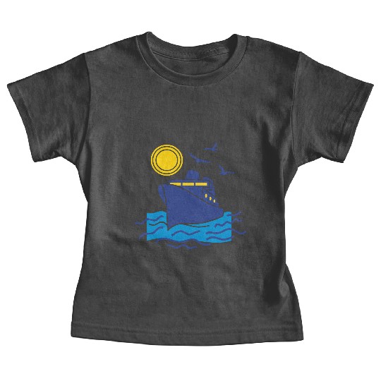 sailing cruise ship Baby Tees