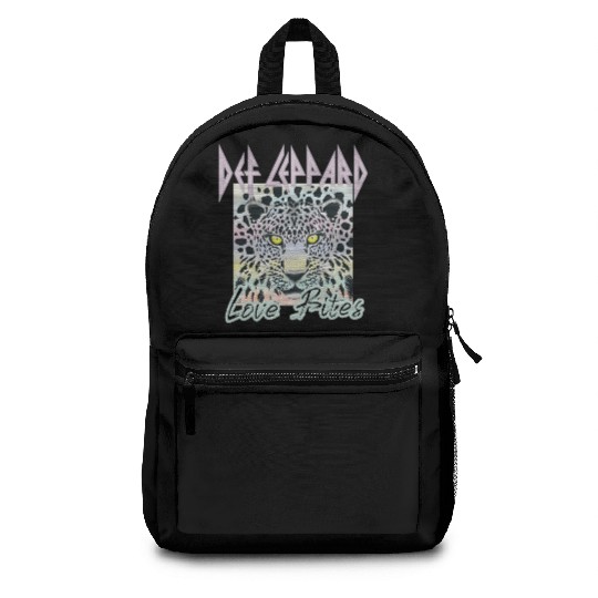 Def Leppard love Backpacks, Unisex Backpacks, vintage feel, rock band