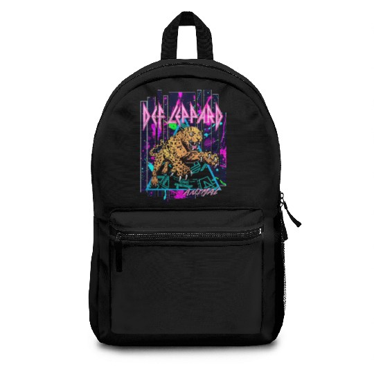Def Leppard Backpacks - Def Leppard Concert Backpacks - Rock Music Backpacks Unisex short sleeves heavy cotton Backpacks, Multiple colors