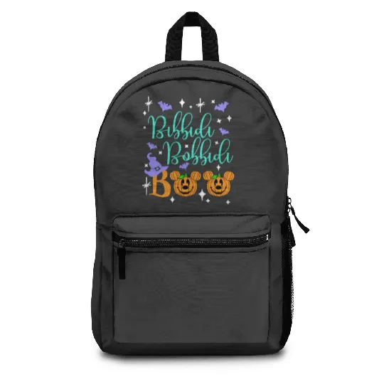 Bibbidi Bobbidi Boo Backpacks, Disney Cinde Backpacks, Halloween Matching Backpacks