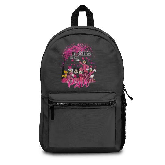 Disney 2023 Breast Cancer Survivor, October Breast Cancer Month Backpacks