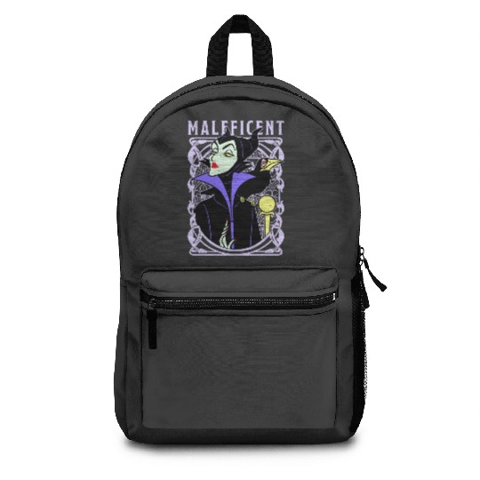 Vintage Disney Villains Sleeping Beauty Maleficent Old School Poster Backpacks