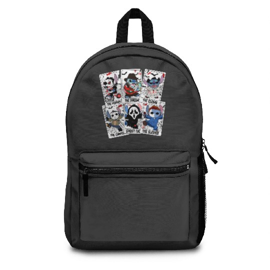 Stitch Tarot Card Halloween Backpacks, Disney Lilo & Stitch Halloween Backpacks