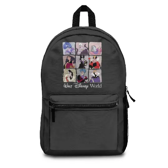 Disney Villains Backpacks, Disney Villain Characters Backpacks