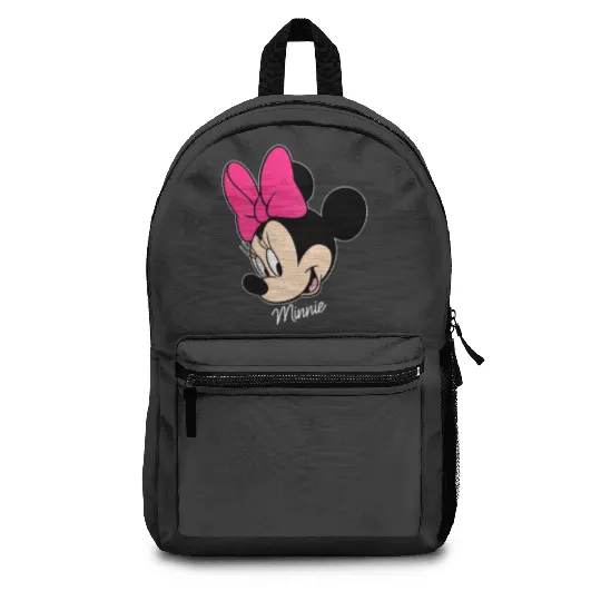 Discover Disneyss Mickey And Friends Minnie Mouse Big Face Backpacks