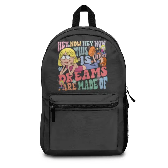 Disney Cute Lizzie McGuire Backpacks, This Is What Dreams Are Made Of Retro Backpacks