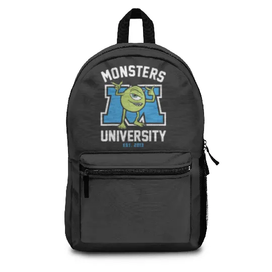 Monsters Inc Wazowski Backpacks, Disney Monsters Backpacks