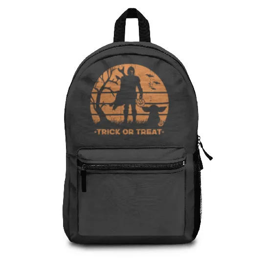 Star Wars Halloween Backpacks, Disney Halloween Backpacks, Mandalorian Trick or Treat