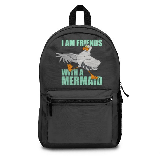 Disney The Little Mermaid Scuttle Friends With A Mermaid Backpacks, Magic Kingdom Trip