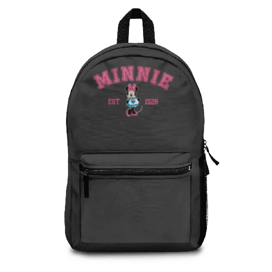 Minnie Est 1928 Backpacks, Disney Backpacks, Minnie Mouse Backpacks, Disney Fan Gift