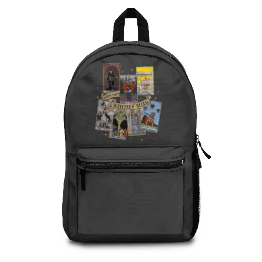 Agatha All Along Tarot Cards Backpacks, Marvel Show Disney, Agatha Harkness Down The Witches