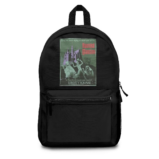 Haunted Mansion Poster Art - Haunted Mansion - Backpacks