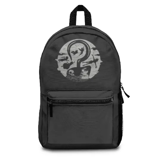 Disney Peter Pan Tink Wendy Kids Flying Silhouettes Backpacks, Peter Pan Backpacks