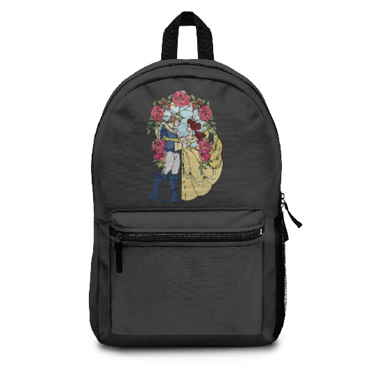 Beauty And The Beast Stained Glass  1: Disney princess tattoo Shirt,  Princess tattoo vintage t shirt, Disney princess tattoo Gift Fan S-5XL Backpacks