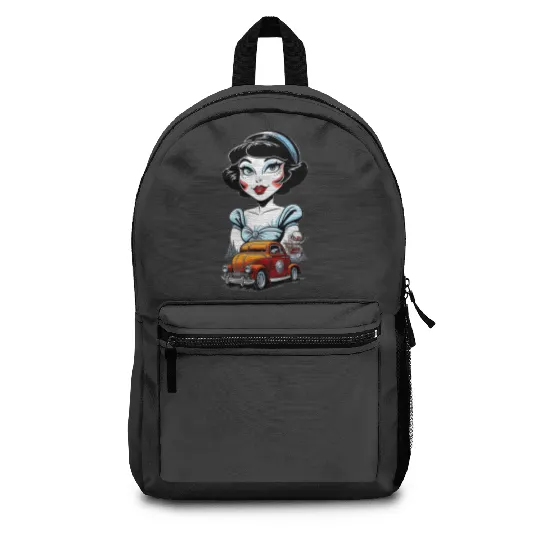 snow white  4: Disney princess tattoo Shirt,  Princess tattoo vintage t shirt, Disney princess tattoo Gift Fan S-5XL Backpacks