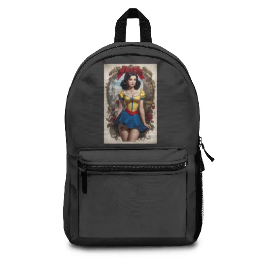 snow White  7: Disney princess tattoo Shirt,  Princess tattoo vintage t shirt, Disney princess tattoo Gift Fan S-5XL Backpacks