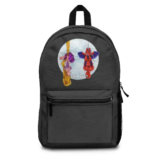 Disney Rapunzel And Marvel Spider-Man Backpacks, Disney Princess, Fans Gift