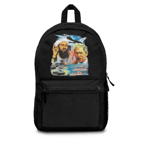 BIN LADEN 9/11 Backpacks vintage rap Backpacks bush