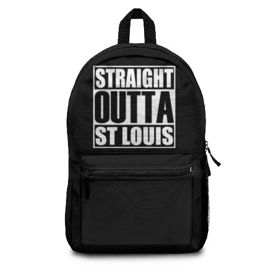 Straight Outta St Louis Backpacks