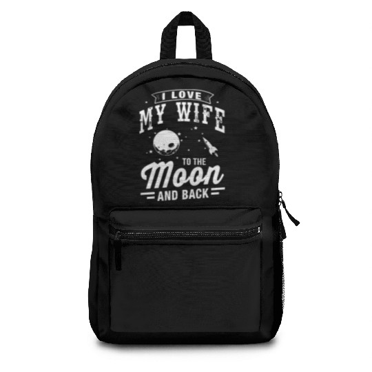 I Love My Wife Backpacks