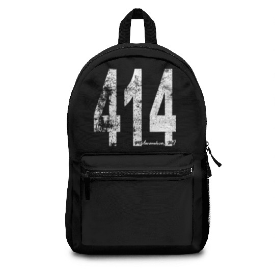 Vintage Milwaukee Area Code 414 Backpacks