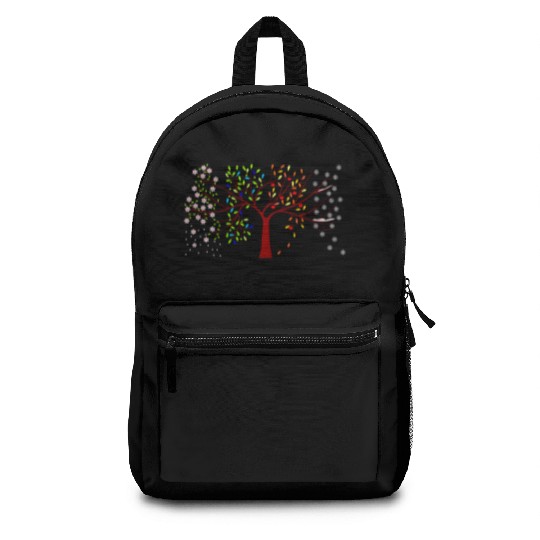 four seasons tree Backpacks